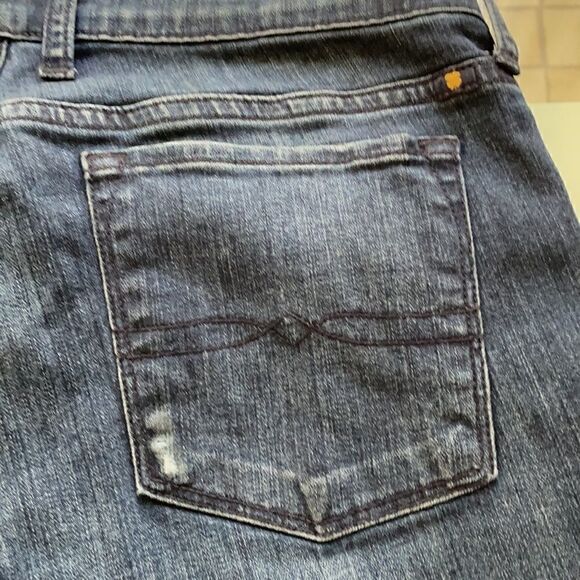 Lucky brand jeans 6/28 Charlie super skinny distressed on front stretchy - Picture 7 of 11